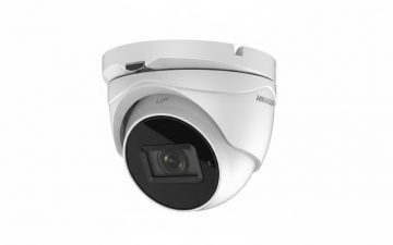 Hikvision DS-2CE79H8T-AIT3ZF 5MP Turret AHD kamera Smart IR ar motorizētu varifokālo objektīvuHikvision DS-2CE79H8T-AIT3ZF 5MP Turret AHD kamera Smart IR ar motorizētu varifokālo objektīvu