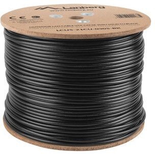Lanberg UTP solid outdoor cable, CU, cat.5eLanberg UTP solid outdoor cable, CU, cat.5e