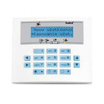 KEYPAD LCD S-TYPE /INTEGRA/BLUE INT-KLCDS-BL SATEL KEYPAD LCD S-TYPE /INTEGRA/BLUE INT-KLCDS-BL SATEL