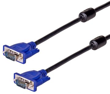 VGA kabelis Male-Female 1.8m (lietots, bez iepakojuma)VGA kabelis Male-Female 1.8m (lietots, bez iepakojuma)