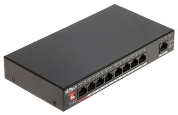 Switch|DAHUA|Type L2|Desktop/pedestal|Rack|1x10Base-T / 100Base-TX / 1000Base-T|PoE ports 8|96 Watts|DH-PFS3009-8ET1GT-96-V2Switch|DAHUA|Type L2|Desktop/pedestal|Rack|1x10Base-T / 100Base-TX / 1000Base-T|PoE ports 8|96 Watts|DH-PFS3009-8ET1GT-96-V2