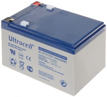 AKUMULATORS 12V/12AH-UL ULTRACELLAKUMULATORS 12V/12AH-UL ULTRACELL