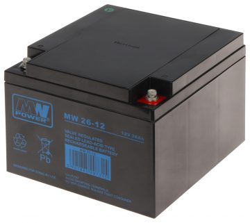 AKUMULATORS 12V/26AH-MWAKUMULATORS 12V/26AH-MW