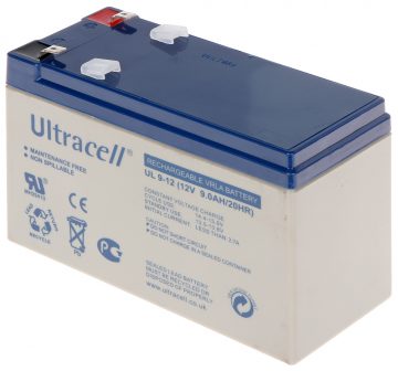 AKUMULATORS 12V/9AH-UL ULTRACELLAKUMULATORS 12V/9AH-UL ULTRACELL