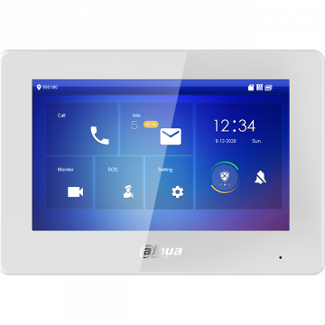 MONITOR LCD 7" IP WI-FI/UKSTELEFON VTH5422HW-W DAHUA