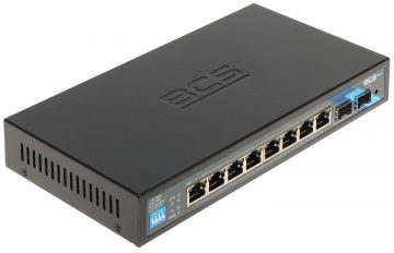 SWITCH POE BCS-B-SP08G-2SFP 8-PORT SFP BCS BASIC