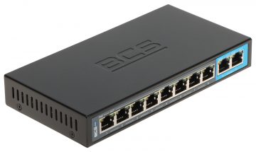 SWITCH POE BCS-B-SP08G02G 8-PORTU BCS BASIC