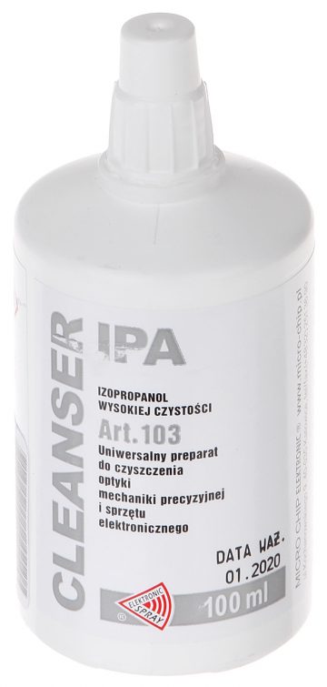 IZOPROPONOLS CLEANSER-IPA/100 PUDELE 100 ml