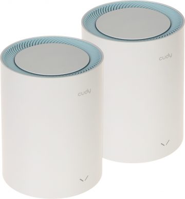 WI-FI MĀJAS SISTĒMA CUDY-M1200/2 2.4 GHz, 5 GHz, 300 Mbps + 867 Mbps CUDY
