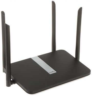 ROUTER CUDY-X6 Wi-Fi 6, 2.4 GHz, 5 GHz, 574 Mbps + 1201 Mbps