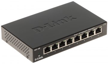 SWITCH   DES-108/E 8-PORTU D-Link