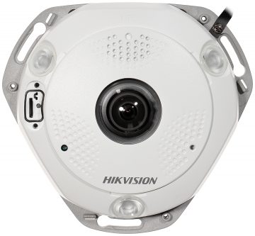 Hikvision DS-2CD63C5G0-IVS 15MP Fisheye IP kamera 1.29mm