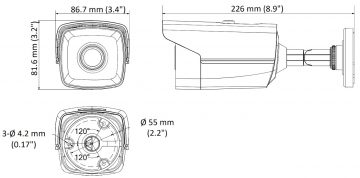 AHD, HD-CVI, HD-TVI, PAL KAMERA DS-2CE16D8T-IT3F(2.8MM) – 1080p Hikvision