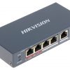 4-портовый неуправляемый коммутатор Fast Ethernet PoE DS-3E0106HP-E