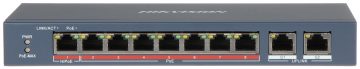 8 Port Fast Ethernet Unmanaged POE Switch DS-3E0310HP-E