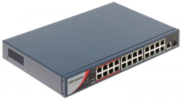 SWITCH POE DS-3E0326P-E/M(B) 24-PORTU SFP Hikvision