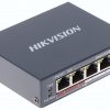SWITCH POE DS-3E1105P-EI-V2 4-PORTU Hikvision