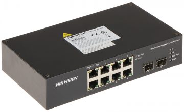 SWITCH POE DS-3T0510HP-E/HS 8-PORTU SFP HikvisionSWITCH POE DS-3T0510HP-E/HS 8-PORTU SFP Hikvision