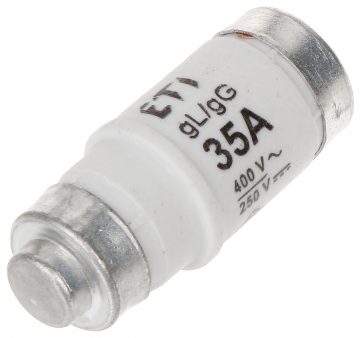 DROŠINĀTĀJA IELIKTNIS ETI-D02/35A 35 A 400 V gL/gG E18 ETI