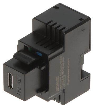 USB LĀDĒTĀJS FX-USB-C-FC/B KEYSTONE