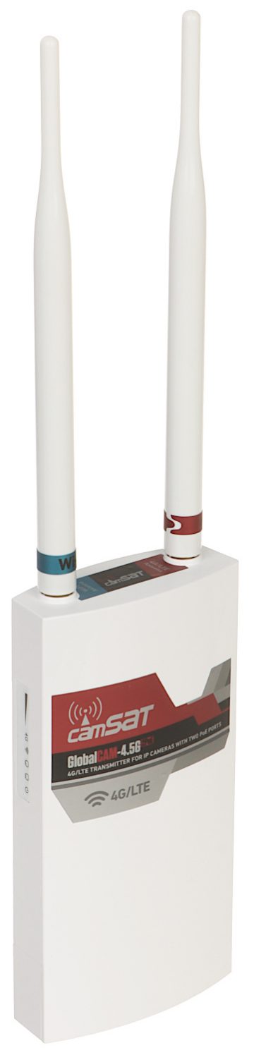 PIEKĻUVES PUNKTS LTE Cat. 4 GLOBALCAM4.5G-2POE 2.4 GHz, 150 Mbps CAMSAT