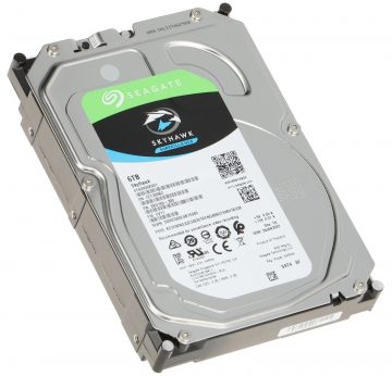VDIGITĀLĀ VIDEOIERAKSTĪTĀJA DISKS HDD-ST6000VX001 6TB 24/7 SURVEILLANCE SkyHawk SEAGATE