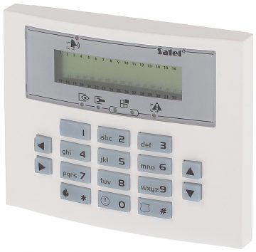 ПАНЕЛЬ УПРАВЛЕНИЯ СИГНАЛИЗАЦИЕЙ С КЛАВИАТУРОЙ INT-KLCDS-GR SATEL