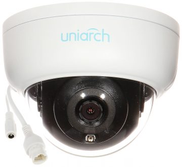 UNIARCH IPC-D124-PF40 3.7MP Dome IP kamera ar motorizētu varifokālo objektīvu