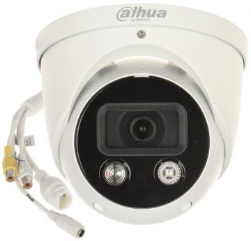DAHUA IPC-HDW3849H-AS-PV-0280B-S4 8.3MP Dome IP kamera AI ar motorizētu varifokālo objektīvu