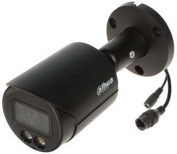 DAHUA IPC-HFW2449S-S-IL-0280B-BLACK 4MP IP kamera WizSense ar motorizētu varifokālo objektīvu melnaDAHUA IPC-HFW2449S-S-IL-0280B-BLACK 4MP IP kamera WizSense ar motorizētu varifokālo objektīvu melna
