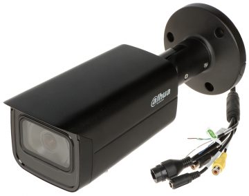 DAHUA IPC-HFW5541T-ASE-0280B-BLACK 5MP IP kamera ar motorizētu varifokālo objektīvu melna