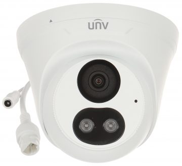 UNIVIEW IPC3614LE-ADF28KC-WL 4MP Dome IP kamera ar motorizētu varifokālo objektīvu