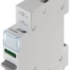 ATSEVIŠĶS MONOSTABILS VADĪBAS SLĒDZIS AR LAMPIŅU LE-412920 1X NO 20 A LEGRAND