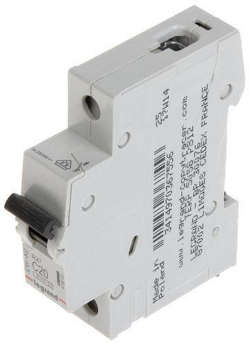 POWER SWITCH LE-419203 SINGLE PHASE 20 A TYPE C LEGRAND