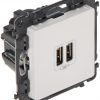 UZLĀDES LIGZDA LE-753112 Valena Life 2 USB PORTI 2.4A/5V LEGRAND