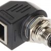 LEŅĶISKAIS ADAPTERIS M12D-W/RJ45-G