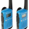 2 PMR RADIOTELEFONU KOMPLEKTS MOTOROLA-T42/BLUE 446.1 MHz ... 446.2 MHz