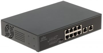 SWITCH POE NSW2010-10T-POE-IN 8-PORTU UNIVIEW