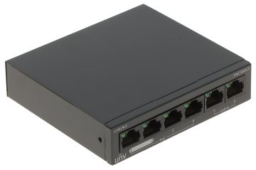 SWITCH POE NSW2020-6T-POE-IN 4-PORTU UNIVIEW