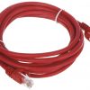 PATCHCORD RJ45/3.0-RED 3.0 m