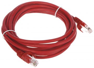 PATCHCORD RJ45/3.0-RED 3.0 mPATCHCORD RJ45/3.0-RED 3.0 m