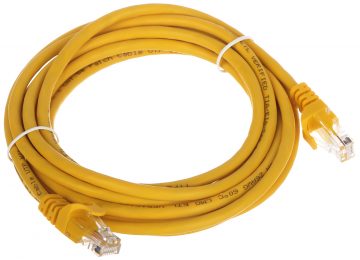 PATCHCORD RJ45/3.0-YELLOW 3.0 mPATCHCORD RJ45/3.0-YELLOW 3.0 m