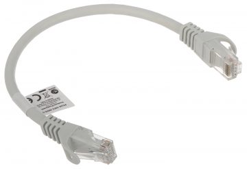 PATCHCORD RJ45/6/0.25-GREY 0.25 mPATCHCORD RJ45/6/0.25-GREY 0.25 m