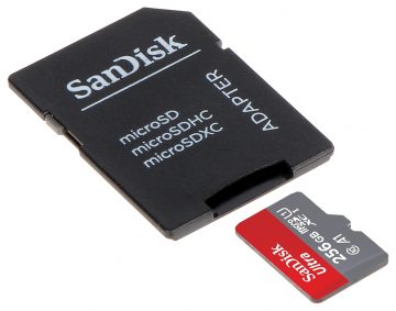 ATMIŅAS KARTE SD-MICRO-10/256-SANDISK microSD UHS-I, SDXC 256 GB SANDISK