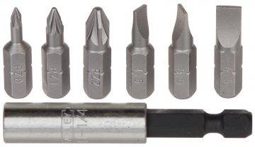 UZGAĻU KOMPLEKTS ST-1-68-738 6 GAB. 1/4 " STANLEY