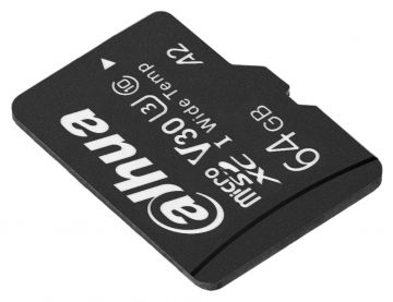 ATMIŅAS KARTE TF-W100-64GB microSD UHS-I, SDXC 64 GB DAHUAATMIŅAS KARTE TF-W100-64GB microSD UHS-I, SDXC 64 GB DAHUA