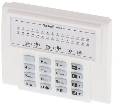 SIGNĀLA VADĪBAS PANEĻA TASTATŪRA VERSA-LED-GR SATEL