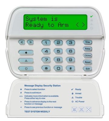 KEYPAD LCD PK5500/DSC KEYPAD LCD PK5500/DSC