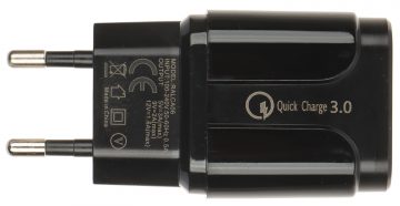 Сетевое зарядное устройство USB 5V/3A/USB-QUICK3.0/B STAZER