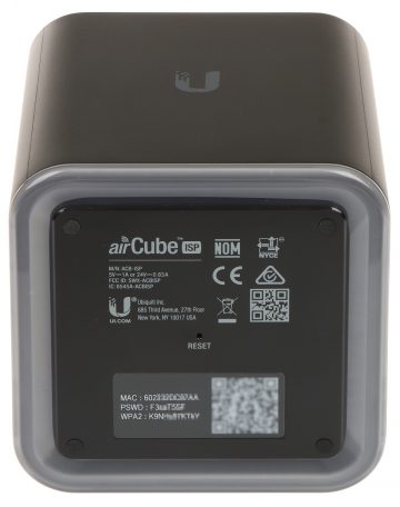 PRIEIGOS TAŠKAS + MARŠRUTIŠAS ACB-ISP Wi-Fi 2,4 GHz 300 Mbps UBIQUITI